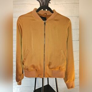 Banana Republic Women's Camel Bomber Jacket
